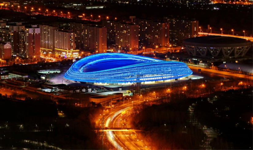 国家速滑馆设计亮点