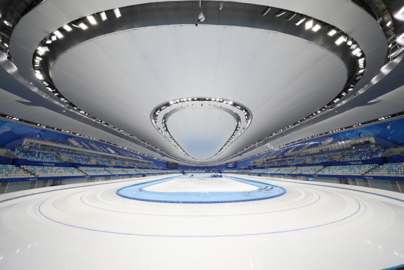 国家速滑馆设计亮点