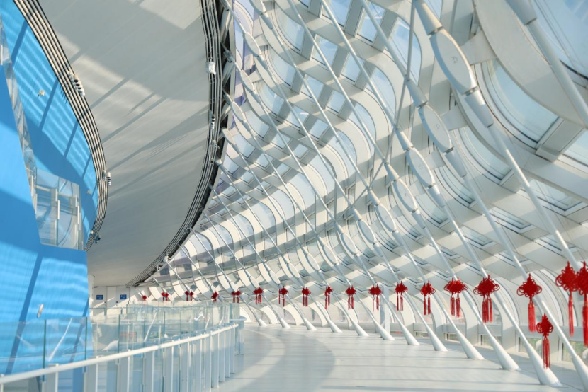 国家速滑馆设计亮点